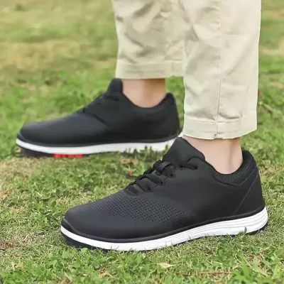 LEATHER GOLF SHOES FOR MEN